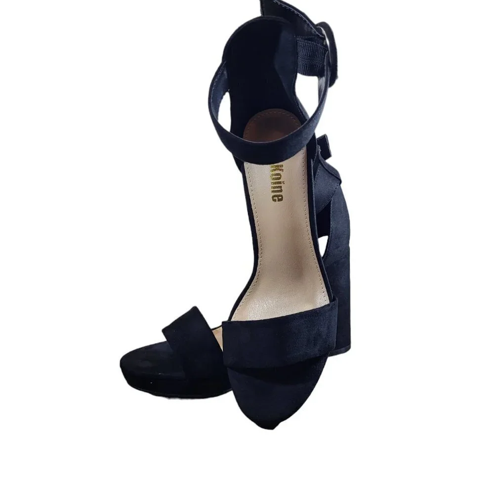 Women's High Heel Sandals Black